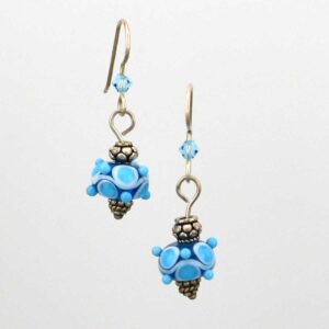 Lampwork earrings