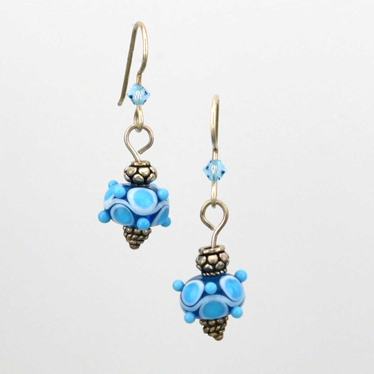 Lampwork earrings