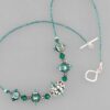 unique handmade lampwork necklace