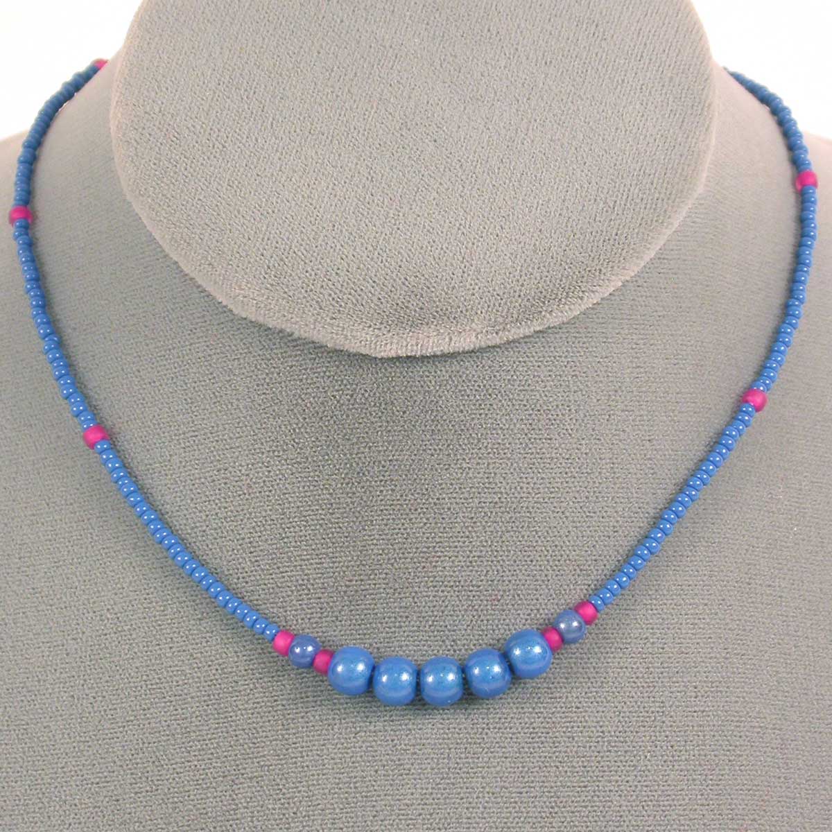 Blue American Choker