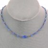 crystal and bugle bead American Choker