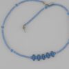 blue beaded American Choker