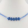 blue beaded American Choker