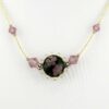 Amethyst Lampwork Necklace